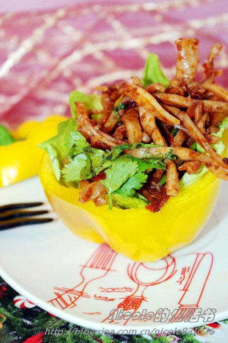 香辣鱿鱼丝的做法