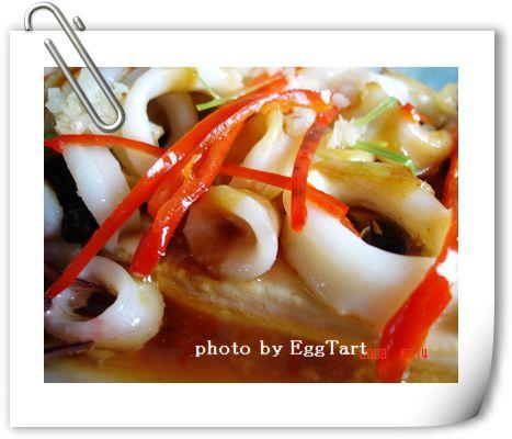 豆腐蒸鱿鱼的做法