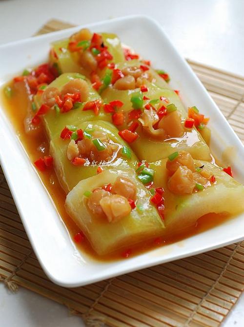 干贝蒸冬瓜的做法