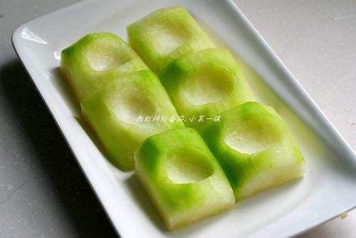 干贝蒸冬瓜的做法