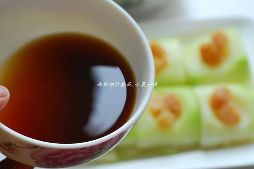 干贝蒸冬瓜的做法