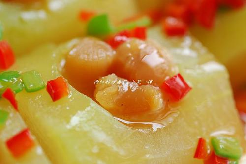 干贝蒸冬瓜的做法