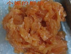 干贝三文鱼粥的做法