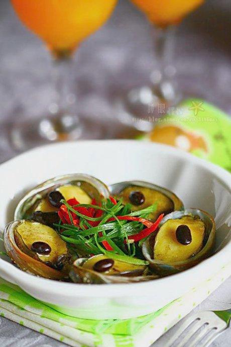 豆豉蒸鲍鱼的做法