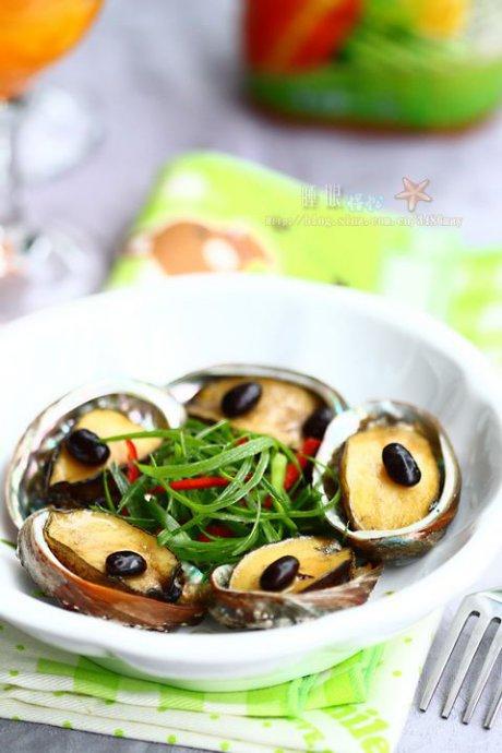 豆豉蒸鲍鱼的做法