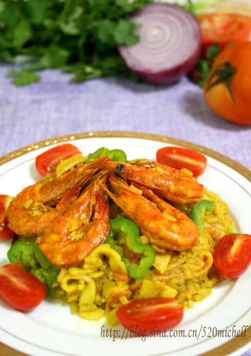 海鲜咖喱饭的做法