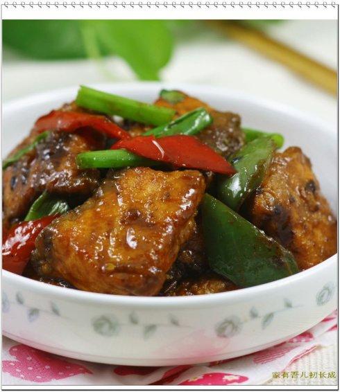 回锅三文鱼的做法