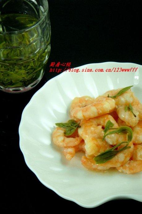 龙井虾仁的做法