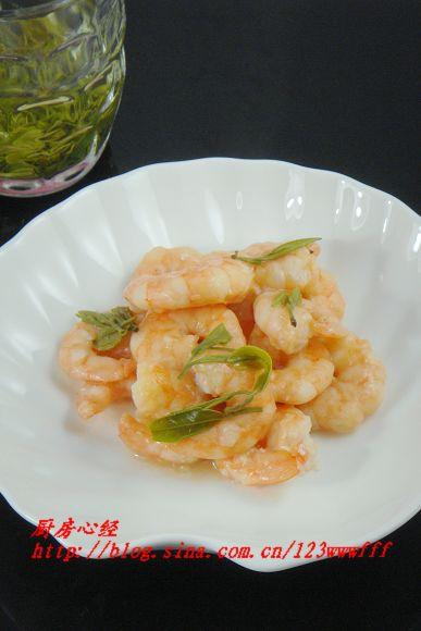 龙井虾仁的做法