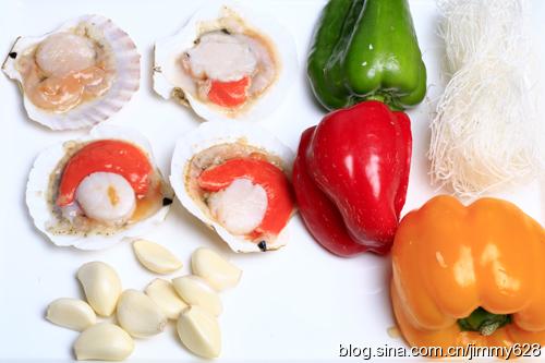 粉丝蒜蓉蒸扇贝的做法