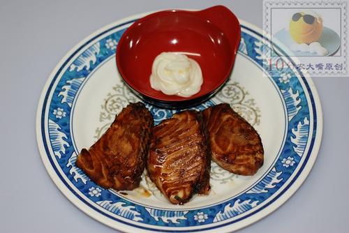 沙律酱烤银鳕鱼的做法