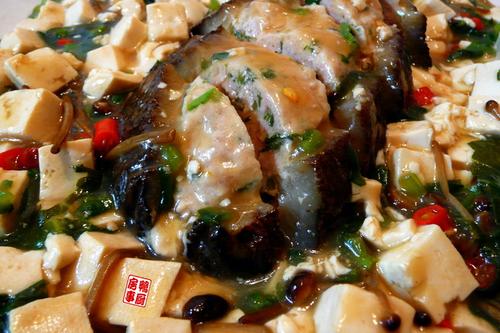 海参烧豆腐的做法