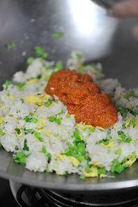 海胆炒饭的做法