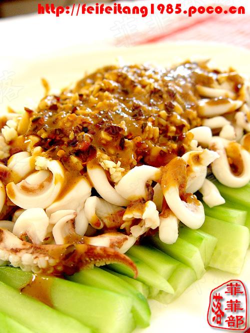 鱿鱼拌黄瓜的做法