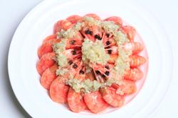 蒜茸蒸北极虾的做法