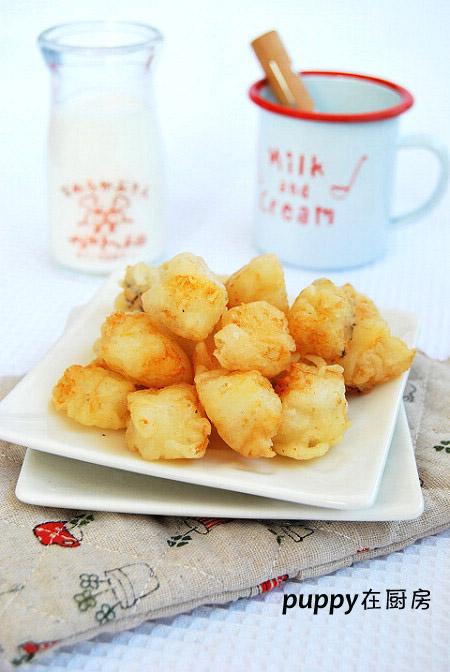 香酥鳕鱼块的做法