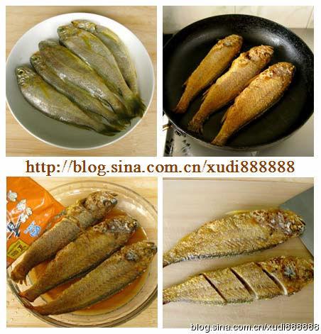 香糟黄鱼的做法