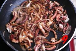 辣酱炒鱿鱼丝的做法