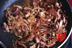 辣酱炒鱿鱼丝的做法