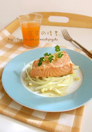 清蒸三文鱼的做法