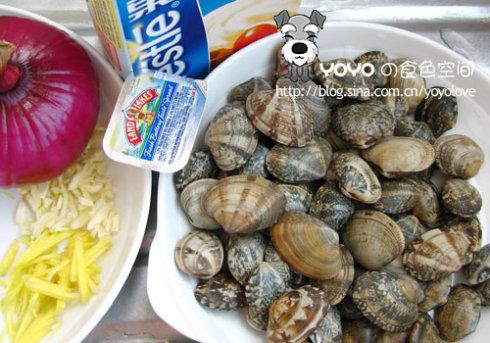 白酒蛤蜊奶油浓汤的做法