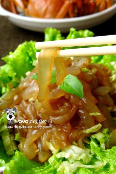 老醋蛰皮的做法