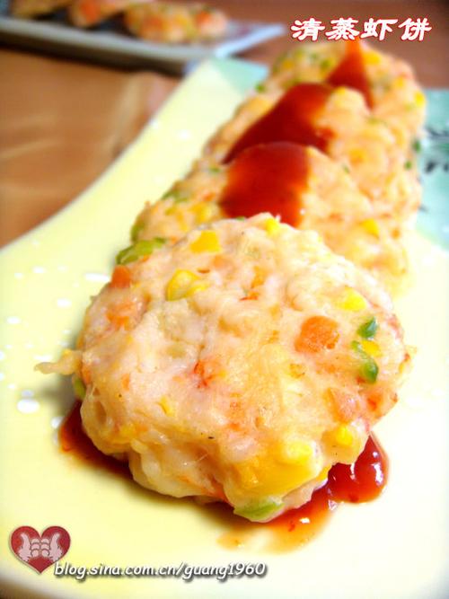 清蒸虾饼的做法