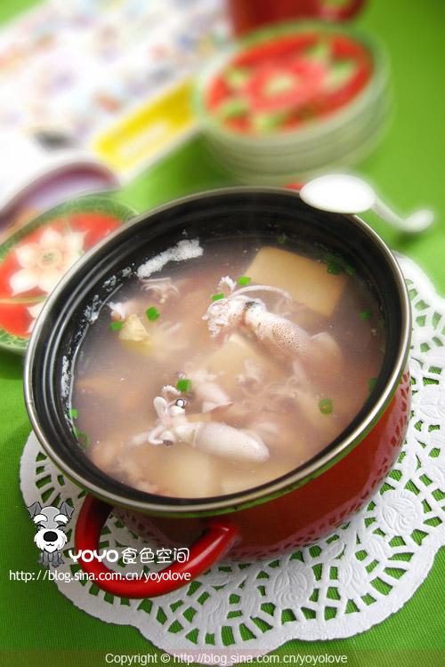 海兔豆腐汤的做法