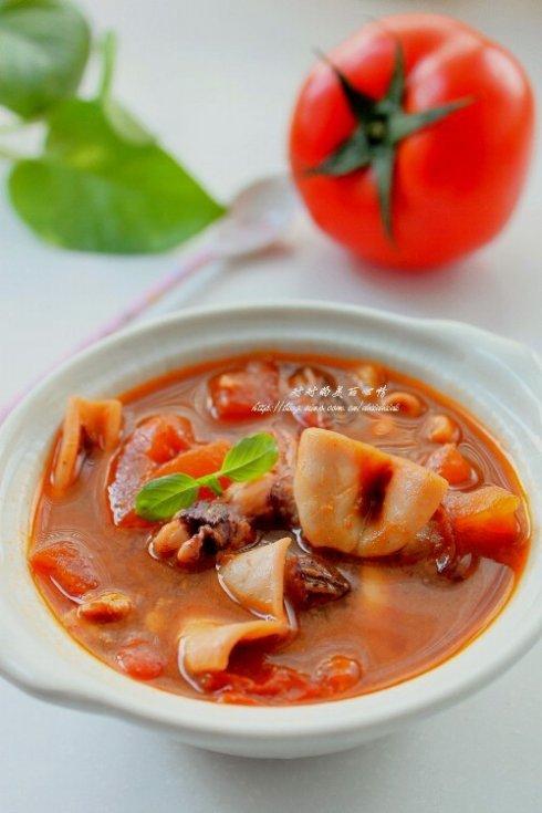 酸辣比管汤的做法
