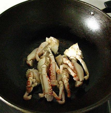 面拖花蟹的做法