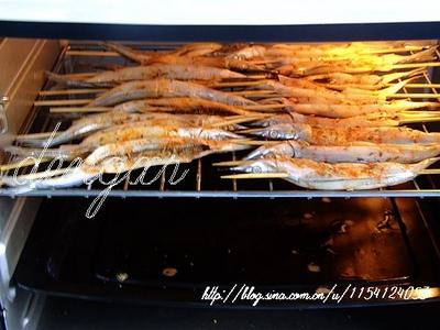 辣椒孜然烤针鱼的做法