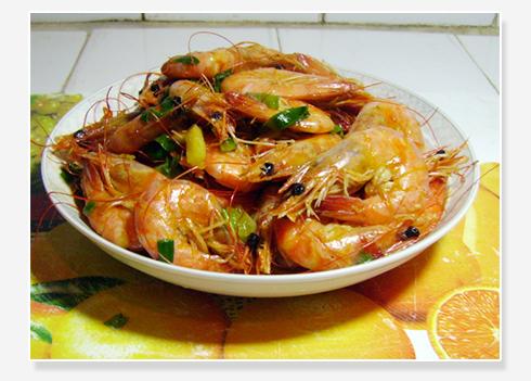 红烧对虾的做法