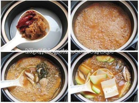 韩式海鲜大酱汤的做法