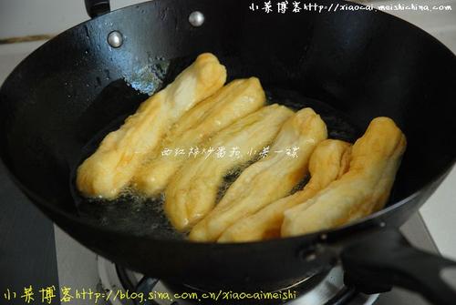 海鲜烩油条的做法