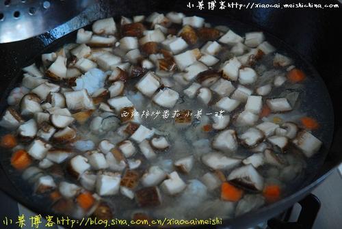 海鲜烩油条的做法