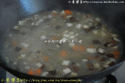 海鲜烩油条的做法