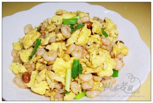 鸡蛋炒虾仁的做法