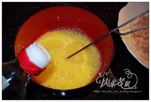 鸡蛋炒虾仁的做法