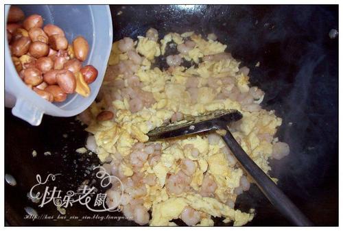 鸡蛋炒虾仁的做法