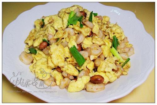 鸡蛋炒虾仁的做法