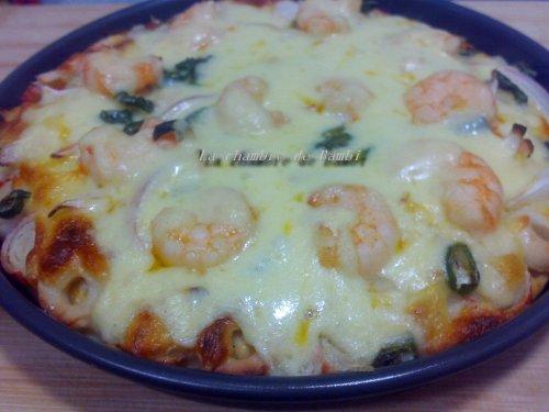 海鲜至尊披萨的做法