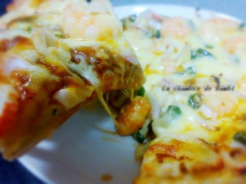 海鲜至尊披萨的做法