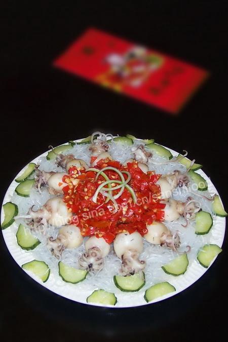 剁椒墨鱼仔的做法