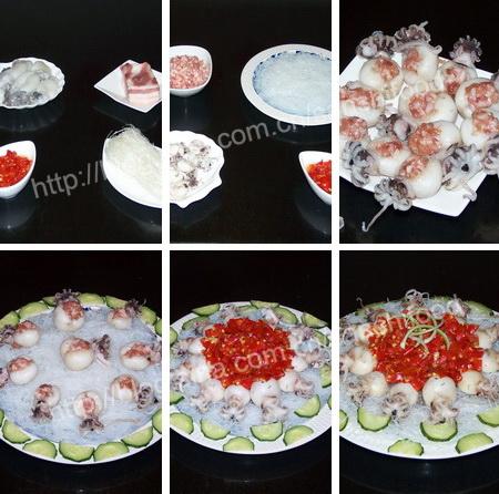 剁椒墨鱼仔的做法