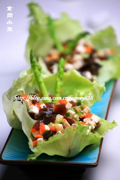 海参木耳小豆腐的做法