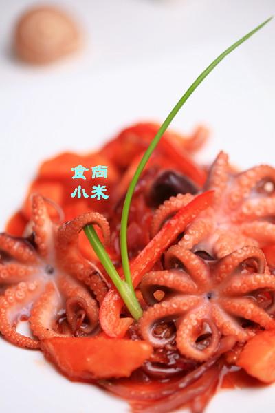 木瓜叉烧八爪鱼的做法