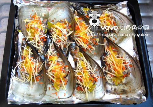 烤朱雀贝的做法