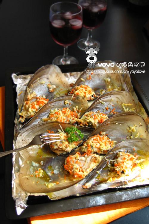 烤朱雀贝的做法