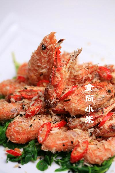 避风塘炒北极虾蟹的做法