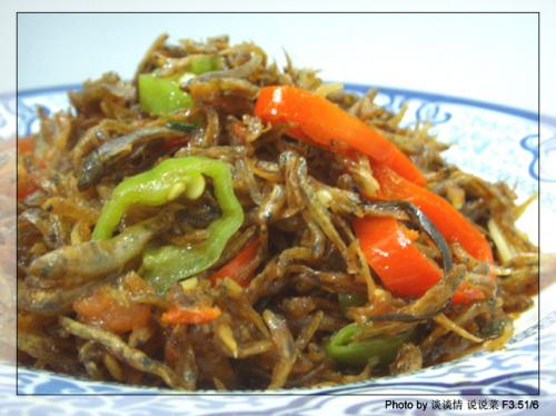 辣椒炒小黄鱼的做法